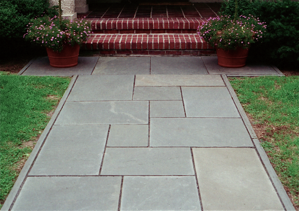 Bluestone walkway detail 