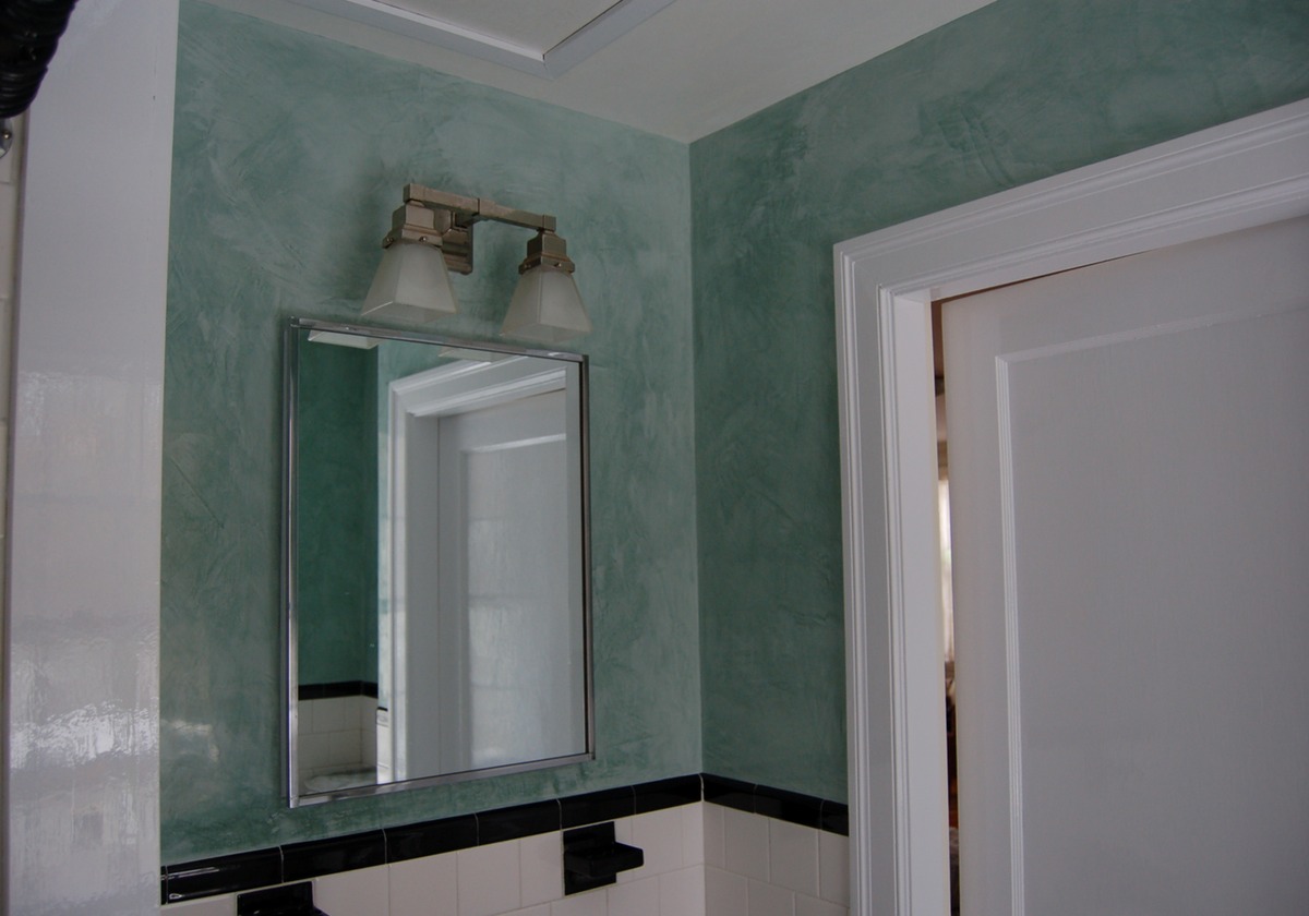 Venetian plaster bathroom 2